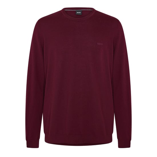 Men's Boss E 10157925 01 Sweatshirt in Dark Red - Image 1