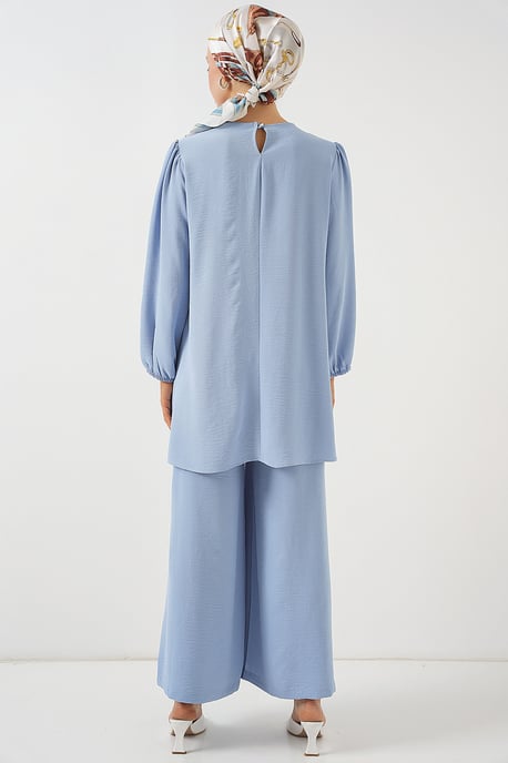 Tunic en Wijde Pantalon Twee-Delige Set - Image 6