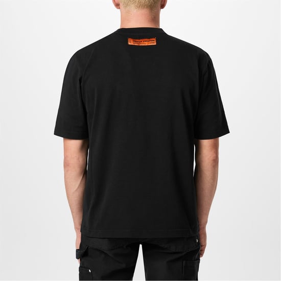 Men's Heron Preston Heron Nf Ctnmb Ss T in Black/White - Image 3