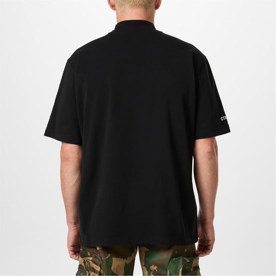 Men's Heron Preston Heron Ss Tneck Ctnmb in Black/White - Image 3