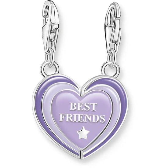 Accessories Thomas Sabo Friends Charm Sterling Silver Charm in Vlt - Image 3