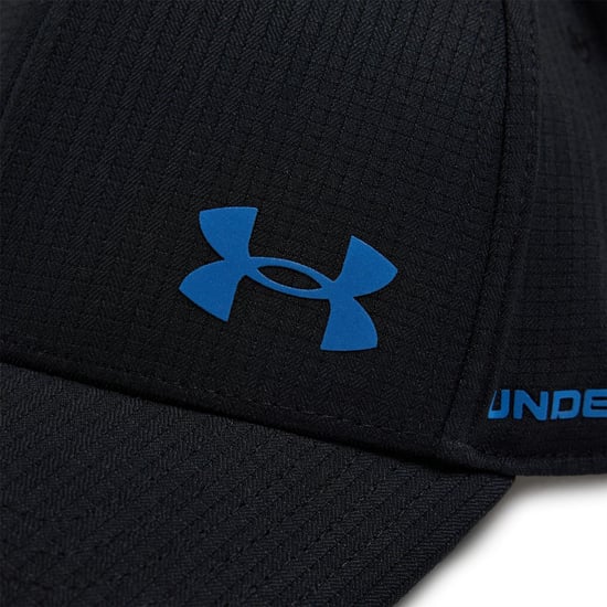 Accessories Under Armour Adjustable Flat Cap in Black - Image 3