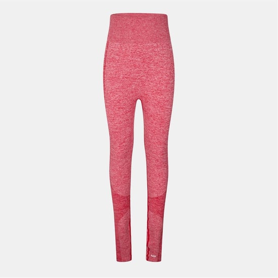 Women's MyProtein Heathered Patterned Curve Shapewear Legging in Pink - Image 1