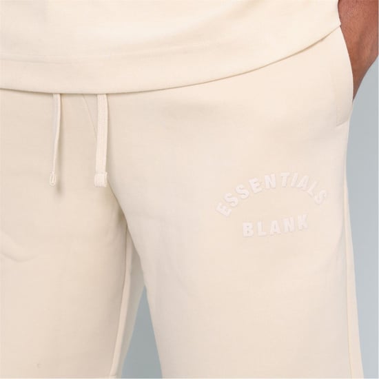 Men's Blank Essentials Arch Hoody Print Shorts in Summer Sand - Image 5
