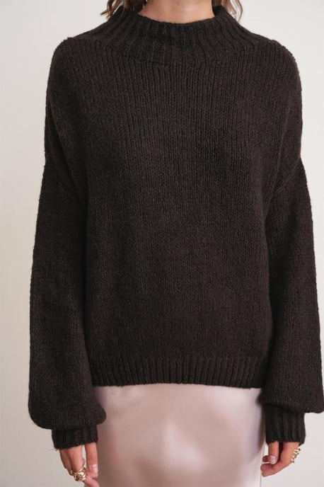 Ontspannen Pas Crew Neck Dikke Gebreide Trui - Image 4