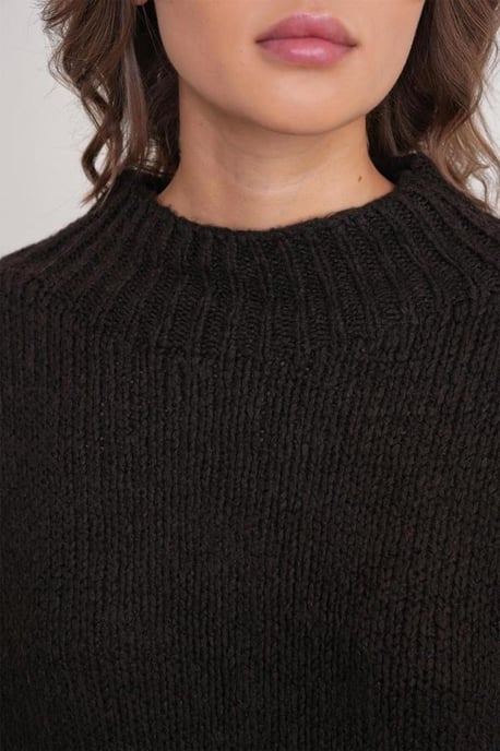 Ontspannen Pas Crew Neck Dikke Gebreide Trui - Image 6