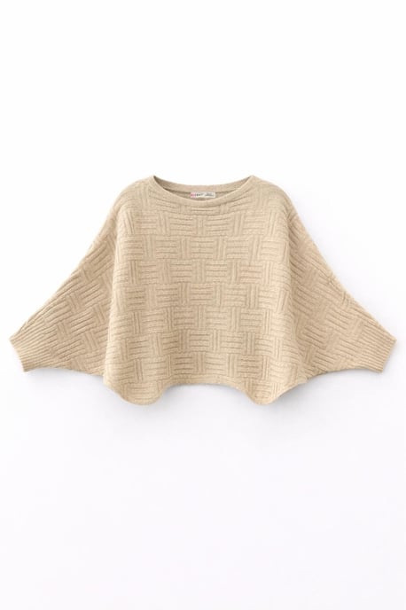 Oversized Gelaagd Geribbeld Coltrui - Image 2