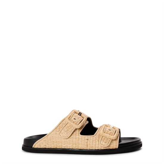 Women's Boss Freyah Slider Slippers in Light Beige - Image 1