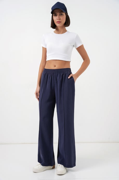 Wijde Pantalons met Elastiche Taille - Image 3