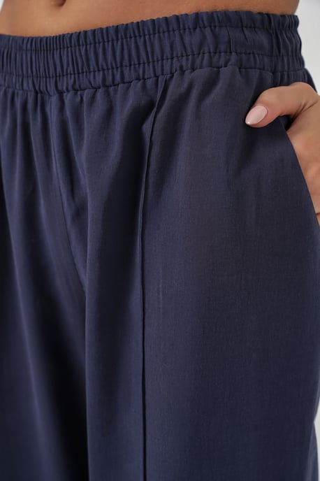 Wijde Pantalons met Elastiche Taille - Image 5