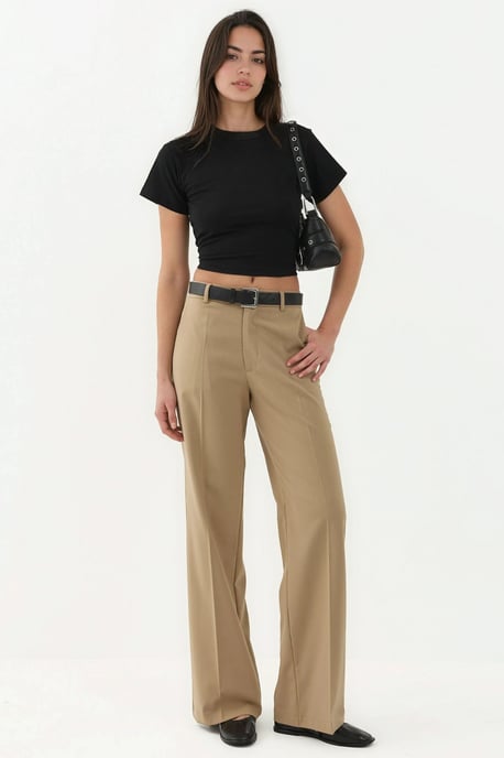 Viscose Blend Rechtaflopende Broek - Image 2