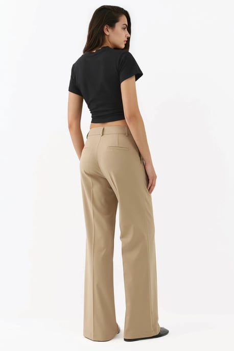 Viscose Blend Rechtaflopende Broek - Image 4