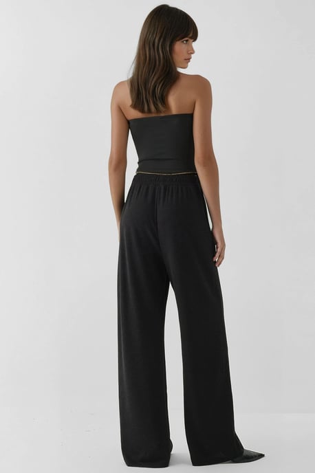 Breda Leggins i Texturerad Stickning - Image 3