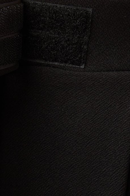 High Waist Elastic Crepe Palazzo Pants - Image 2