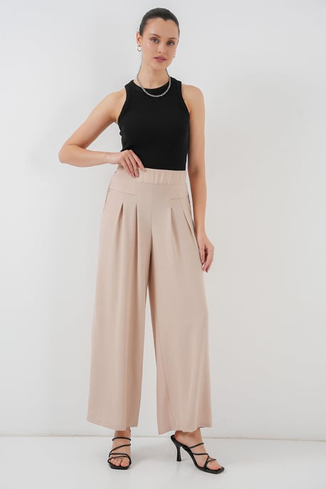 Plisserade Vida Leggings i Krepp - Image 2