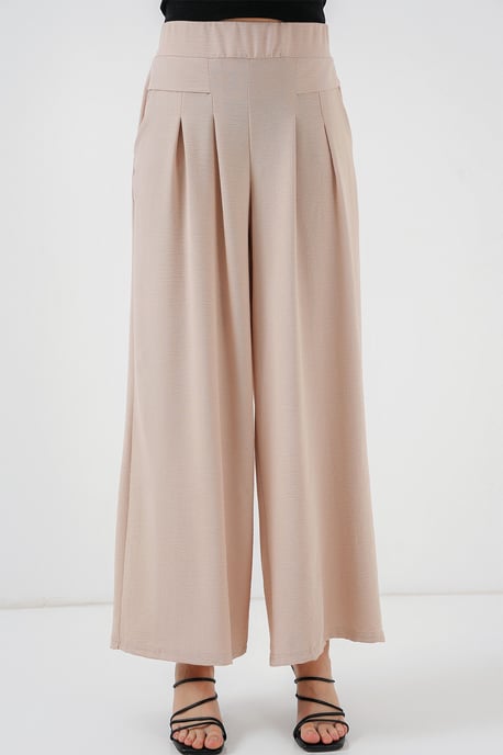 Plisserade Vida Leggings i Krepp - Image 3