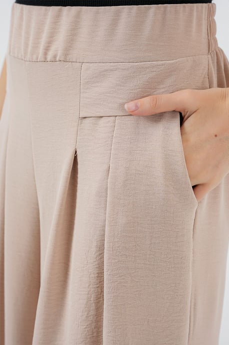 Plisserade Vida Leggings i Krepp - Image 5