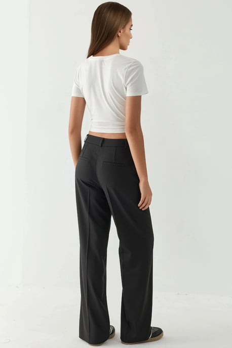 Viscose Blend Rechtaflopende Broek - Image 4