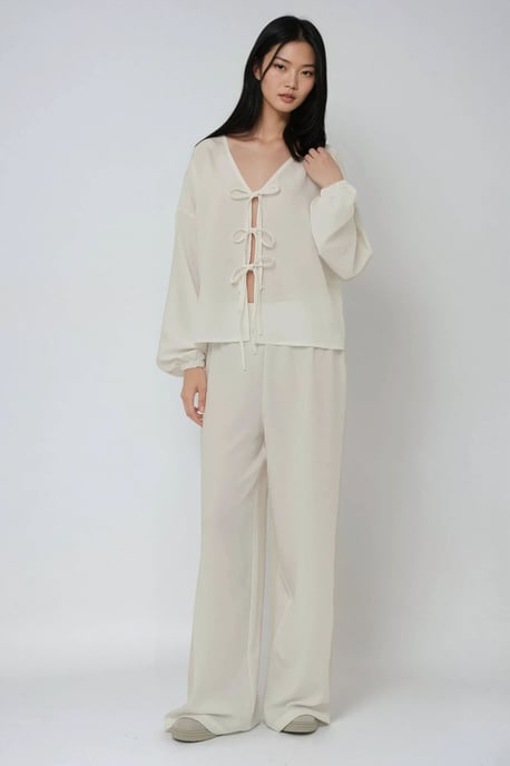 Wide Leg Relax Fit Pants - Image 3