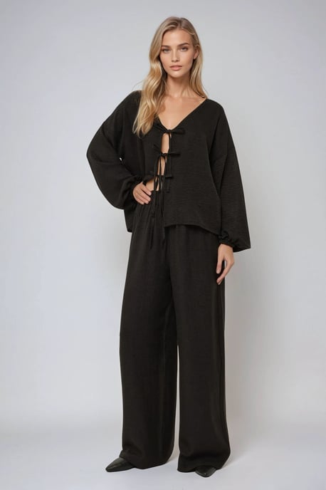 Wide Leg Relax Fit Pants - Image 2