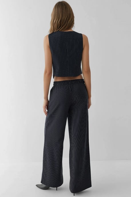 Gestreepte Wijde Pantalons - Image 3