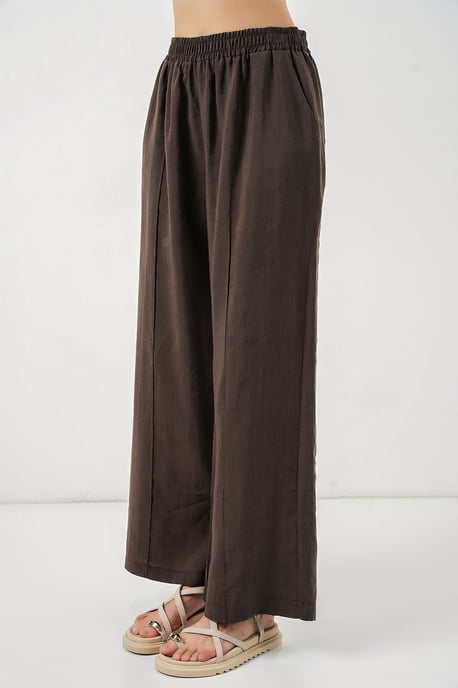 Wijdere Broek met Elastische Taille - Image 4