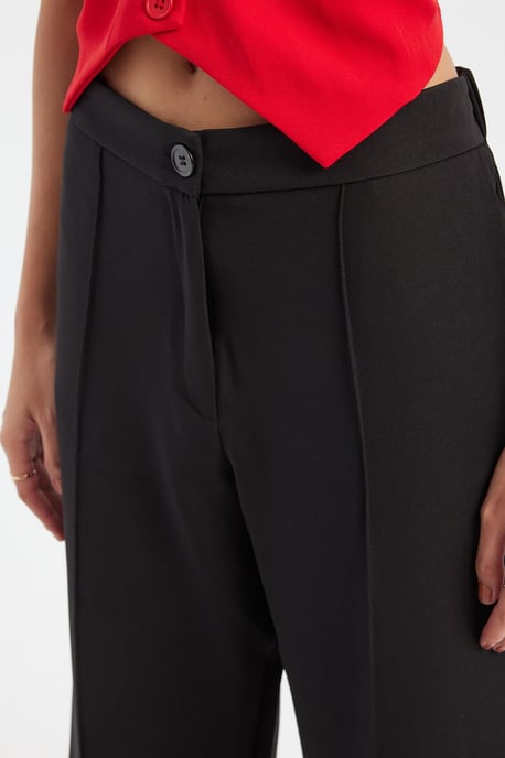 High Waist Wide Leg Trousers - Image 5