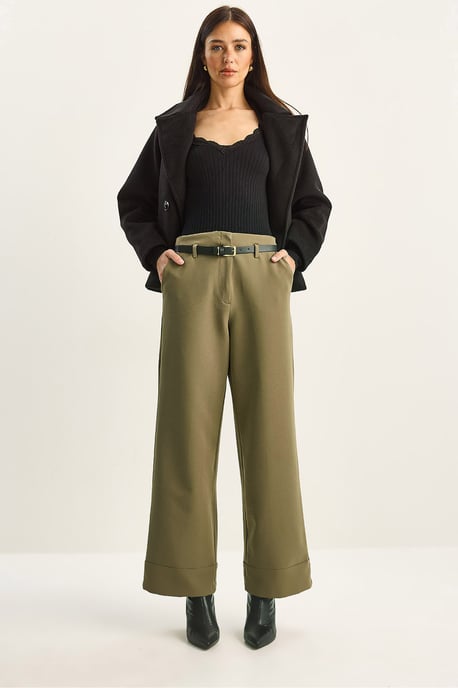 Hoge Taille Wijde Pantalon - Image 1
