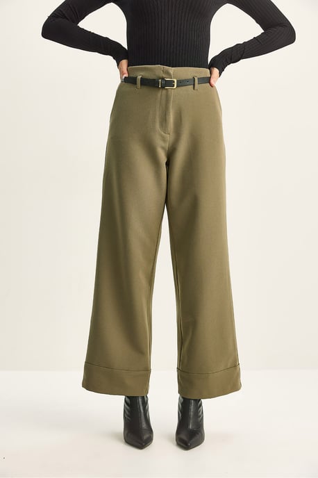 Hoge Taille Wijde Pantalon - Image 3