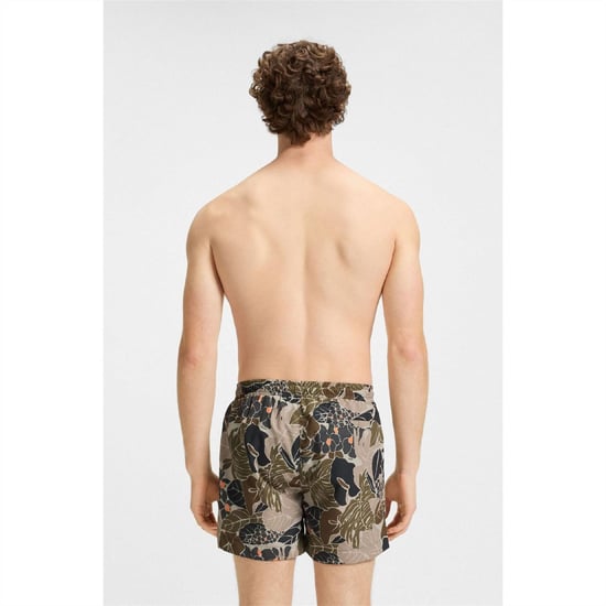 Men's Hugo Calala 10257691 01 Swim Short Mens in Green - Image 3