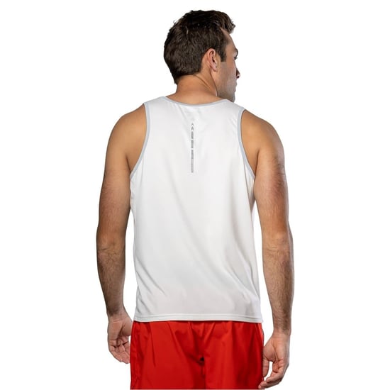 Men's Nathan Sprinter Tank in White - Image 2