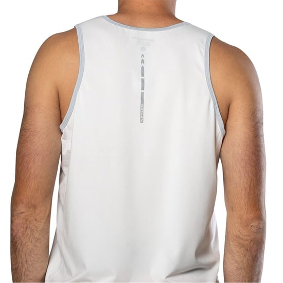 Men's Nathan Sprinter Tank in White - Image 4