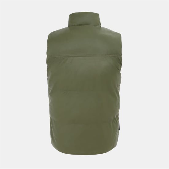 Men's Firetrap Men’s Gilet in Army Green - Image 2