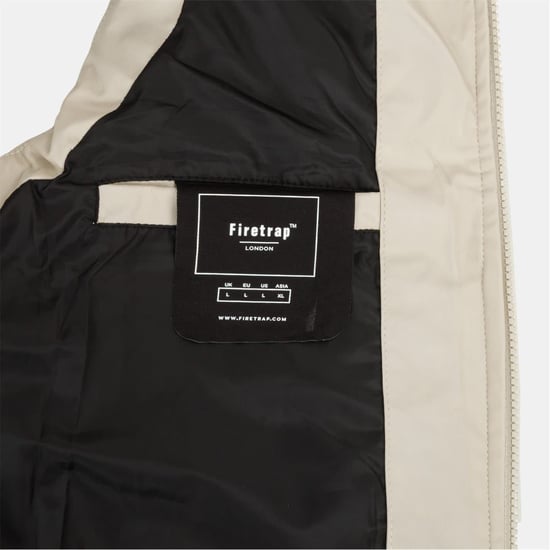Men's Firetrap Men’s Gilet in White - Image 5