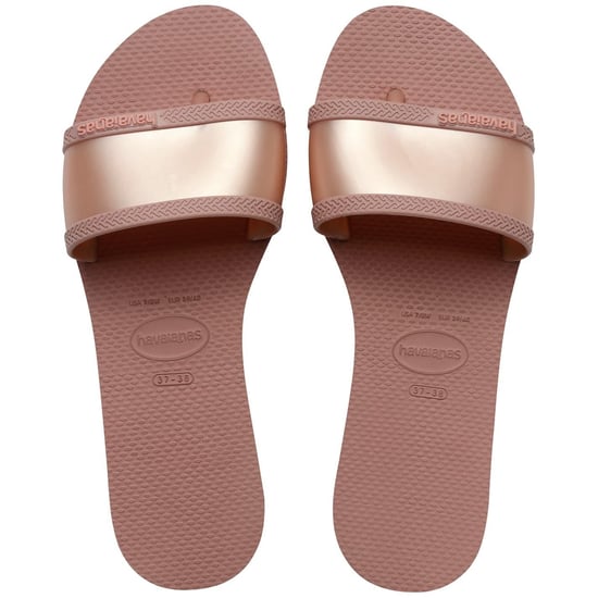 Women's Havaianas Hav. You Angra Crocus Rose 35 36 Flip Flops in New Graphite - Image 3