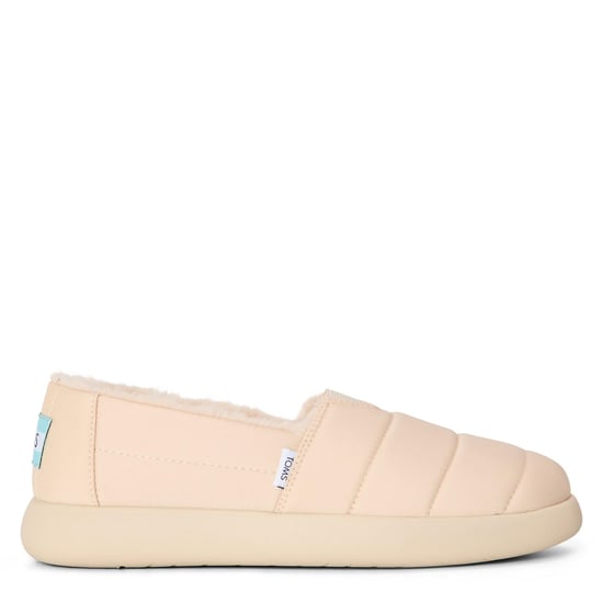 Women's Toms Alpama Full Fit Slippers in Cream - Image 1