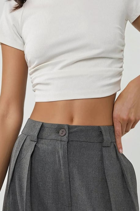 Hoge Taille Palazzo Wijd Been Broek - Image 3