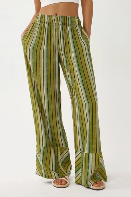 Wijd-Legged Gedrukt Relaxbroek - Image 3