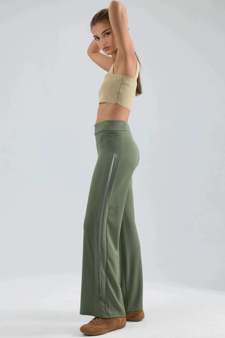Modal Touch Stripe Detail Pants - Image 3
