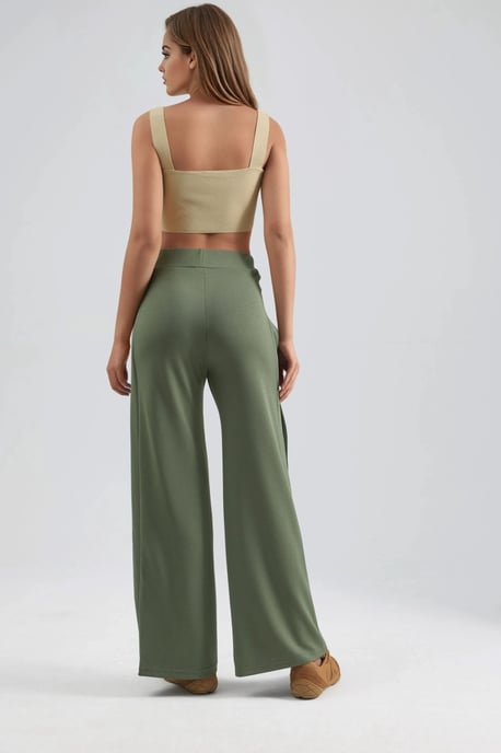 Modal Touch Stripe Detail Pants - Image 4