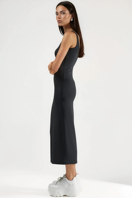 Bodycon Basis Midi Jurk - Image 5