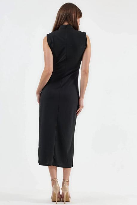 Midi-jurk met strikdetail - Image 4