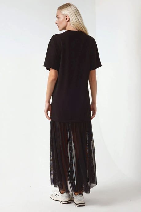 Midi-jurk met Tule Rok Pika Collectie - Image 3