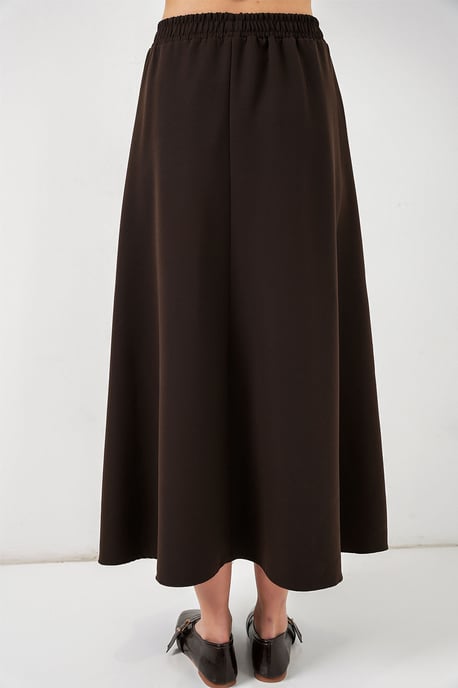 Hög midja A-linje maxi kjol - Image 6