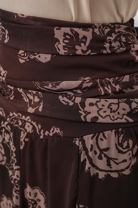 Hoge Taille Paisley Maxi Rok - Image 6