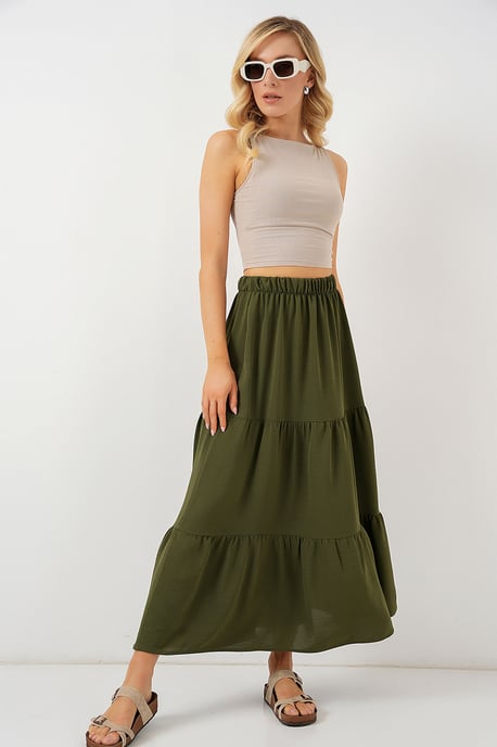 Textuur Maxi Rok - Image 1