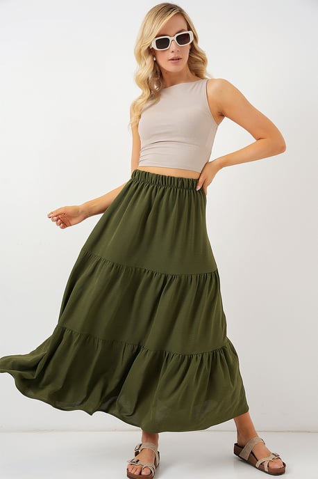 Textuur Maxi Rok - Image 3