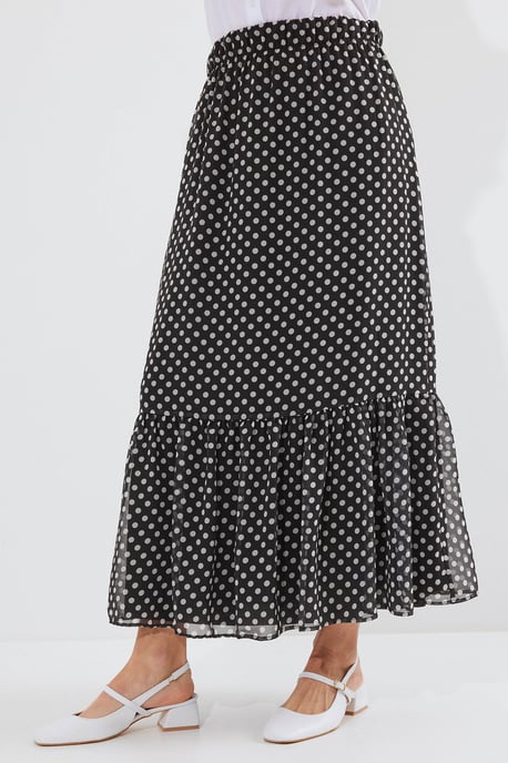 Geprinte Maxi Rok met Bloemenmotief - Image 2