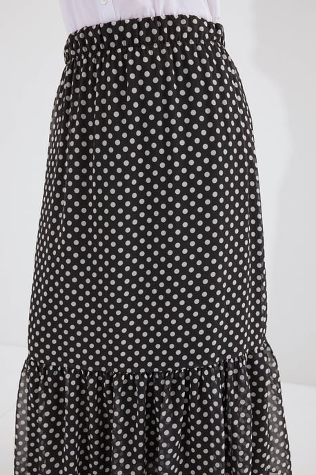 Geprinte Maxi Rok met Bloemenmotief - Image 3