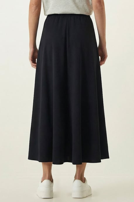 Elastische Taille Maxi Rok - Image 5